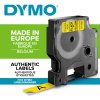 Samolepiaca páska Dymo D1 6 mm žltá/čierna, TIP