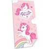 Unicorn Jednorožec Plážová osuška uterák bavlnená 140 cm x 70 cm