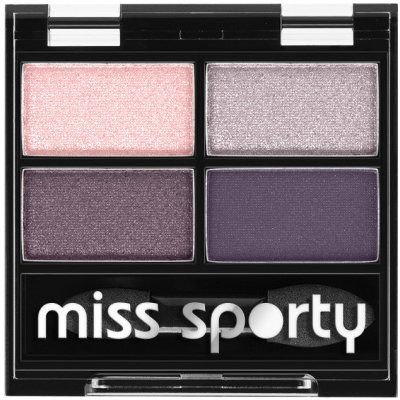 Miss Sporty Studio Colour Quattro Eyeshadow očné tiene 402 Smoky Green Eyes 3,2 g