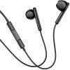 Slúchadlá Hoco Wire Earphones Jack 3,5 mm With Microphone M93 Black