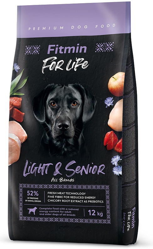 Fitmin Dog for Life Light & Senior All Breeds 12 kg