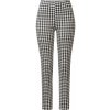 esmara® Dámske džegínsy čierna/biela/károvaná, S 36/38 (100358744)