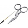 Tweezerman Nožnice a kefka na obočie Brow Shaping Scissors & Brush Stainless Steel