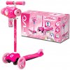 EVO detská trojkolesová kolobežka Bubblz Mini Cruiser s bublinkovačom, ružová