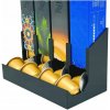 Stojan na kávové kapsule Nespresso čierny na 4 krabičky kapsúl