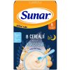 Sunar mliečna kaša s 8 cereáliami na dobrú noc piškótová 210 g