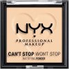 NYX Professional Makeup Can't Stop Won't Stop Mattifying Powder zmatňujúci púder 02 Light 6 g