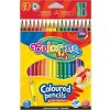 Trojhranné farbičky Colorino so strúhadlom 18 ks