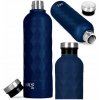 Modrá turistická fľaša NILS CAMP 750 ml, ľahká, stabilná na výlety