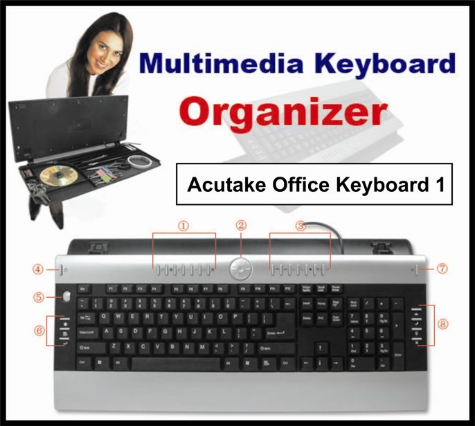 Acutake ACU-OFFICEKEYBOARD 1 ID0003435