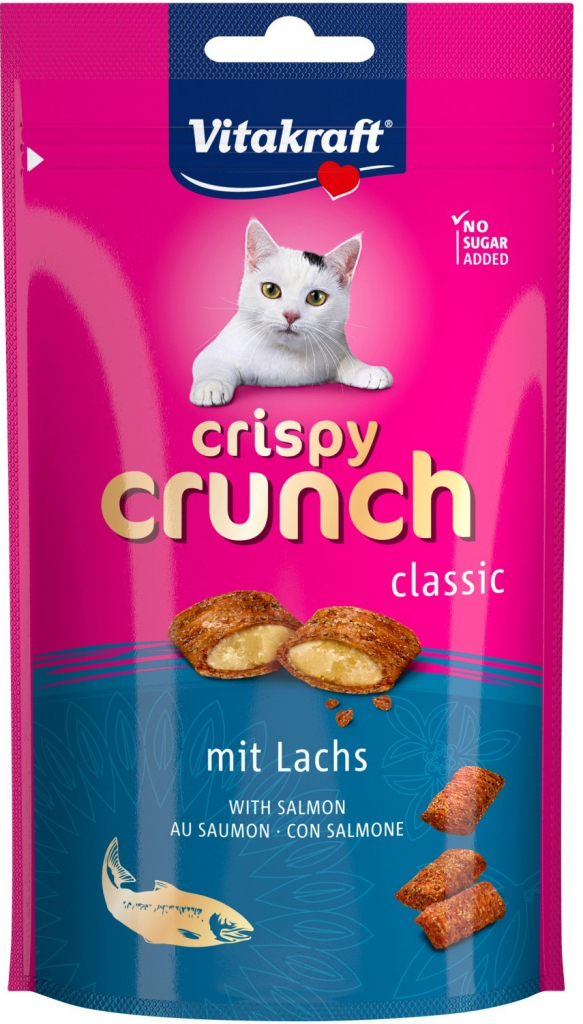 Vitakraft Crispy Crunch s lososom 60 g