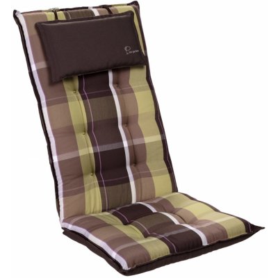Blumfeldt Sylt, čalúnená podložka, podložka na stoličku, podložka na vyššie polohovacie kreslo, vankúš, polyester, 50 × 120 × 9 cm (CPT10_10221535_)