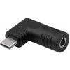 Adaptér pro notebooky AK-ND-D13 4.5 x 3.0 mm + pin / USB-C
