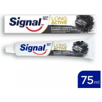 Signal Long Active Nature Elements Charcoal zubná pasta 75 ml