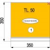 HAAS+SOHN: Cihla vermiculitová 350x350x50 - sada 2 kusy