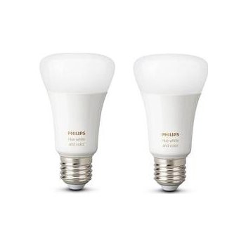 Philips Hue White and color ambiance, 2x žiarovka 10W E27 A19 DIM od 78,8 €  - Heureka.sk