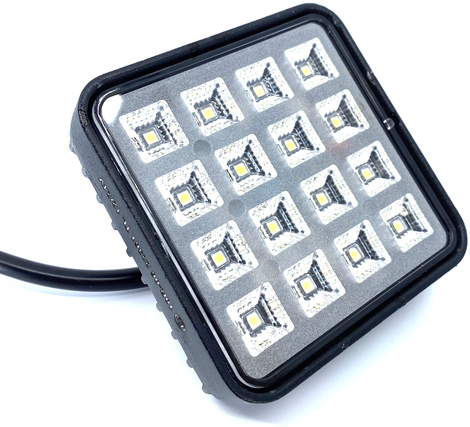 KAMAR LED pracovné svetlo s vypínačom, 16W, max. 2400lm, 12/24V [L0154]