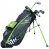 MKids Pro Green Detský set Pravá Grafit Bag na nosenie (Stand bag) Junior 9-11 rokov