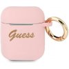 Guess AirPods cover Silicone Vintage Script GUA2SSSI