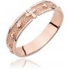 Blink-Blink Zlatý prsteň RUŽENEC s diamantom 0.009 ct 1692RDB