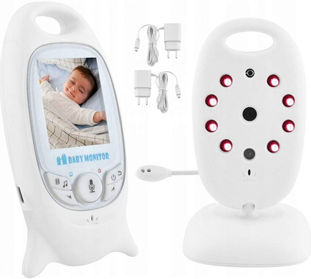 TFY Elektronická pestúnka VB601-5747 Video Baby Monitor biela od 68,99 € -  Heureka.sk