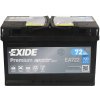 Exide Premium 12V 72Ah 720A EA722