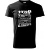 1979 v kocke - Klasické pánske tričko vyššej gramáže - L ( Čierna )