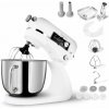 Salente DigiChef+, kuchynský robot, 6-litrová misa, celokovový, mlynček na mäso, digitálny displej, biely