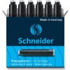 Schneider Inkoustové bombičky 6 ks černé