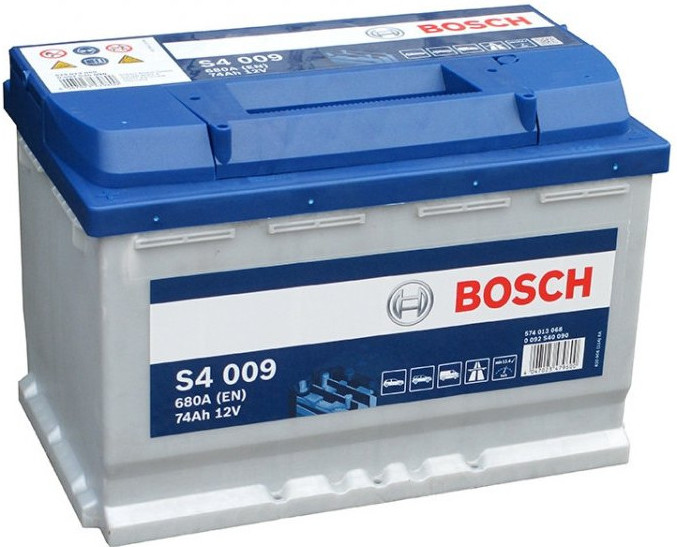 Bosch S4 12V 74Ah 680A 0 092 S40 090