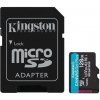 Kingston 128GB microSDXC Canvas Go Plus Gen4 200MB/s A2 U3 V30 + adaptér SDCG4/128GB
