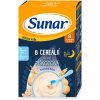 SUNAR Mliečna kaša 8 cereálií piškóta na dobrú noc 8m+ 210 g