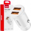 AMiO Nabíjačka do auta 2x USB-A 2.1A 12/24V