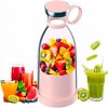 BEZDRÔTOVÝ MIXÉR NA DŽÚSY CESTOVNÝ 350 ML 1200MAH TURISTICKÝ PRENOSNÝ