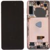 Samsung Galaxy S21 Plus 5G (SM-G996B) LCD displej + dotyková plocha + rám bez kamery fialová - originál GH82-27268B, GH82-27267B, GH82-27272B