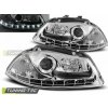 Tuning-tec PREDNÉ SVETLOMETY DAYLIGHT CHROME pasujú na SEAT IBIZA 6L 04.02-08