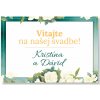 Personal Uvítacia tabuľa - Smaragd