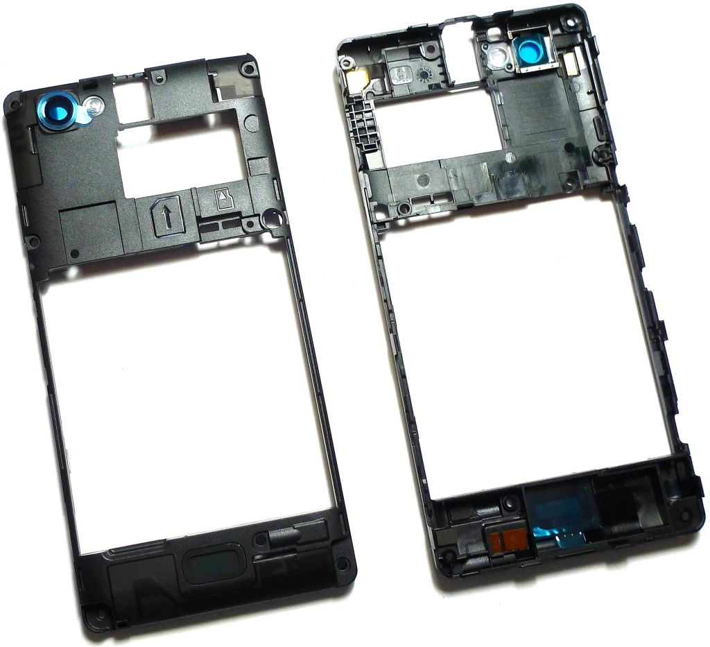 Kryt Sony C1905 Xperia M stredný čierny
