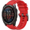 VSETKONAMOBIL 87899 SILICONE Vymeniteľný remienok pre Garmin Fenix 8 47mm červený