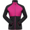 Dámska bunda Alpine Pro Gerla Veľkosť: XL / Farba: ružová/čierna