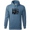 Tachometer 70 - Mikina pánska Cape s kapucňou - M ( Denim )