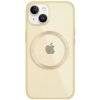 AppleKing lesklý transparentný kryt s MagSafe pre iPhone 13 - žltý - možnosť vrátiť tovar ZADARMO do 30tich dní