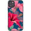 Picasee silikónový čierny obal pre Apple iPhone 11 Pro Max - Hibiscus