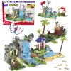 Mattel Stavebnica MEGA Pokémon Výlet do Džungle Jungle Voyage 1362ks + 4 Pokémon figúrky