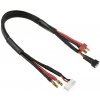 Corally Nabíjecí kabel G4/6S XH na T-DYN/2S XH 14 AWG/ULTRA V+ Silikon Kabel 30cm (C-50281)