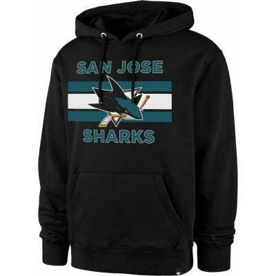San Jose Sharks NHL Burnside Pullover Hoodie Jet Black