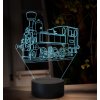 Beling 3D lampa, Parný rušeň 310.0 ''Kafemlejnek'', 16 farebná SXQ40