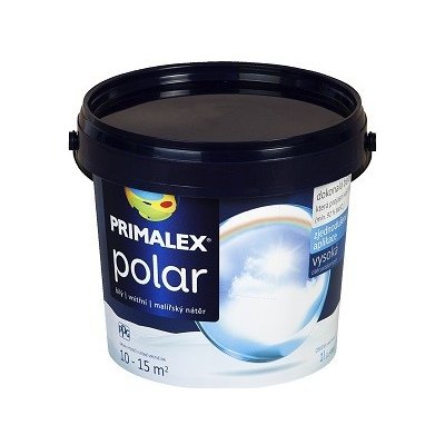 PPG Primalex Polar bílý 1,5 kg (Bílý interiérový nátěr)
