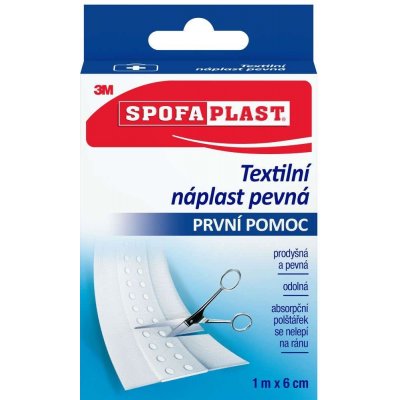 3M™ SPOFAPLAST 254 Pevná textilná náplasť 6 cm x 1 m