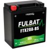 Fulbat FTX20A-BS GEL 12V 18Ah 270A
